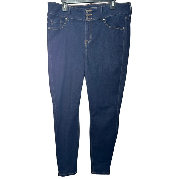 torrid Denim - Torrid Feel The Fit Jegging Skinny‎ Super Soft Jeans High Rise Size 16 Regular